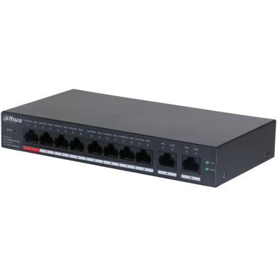 Мрежово устройство Dahua CS4010-8ET-110 Cloud Managed Switch with 8-Port PoE 