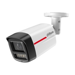 Камера за видеонаблюдение Dahua булет IPC-HFW2649T-S-LED-0280B-PRO / 6MP / 2.8 mm / IP67 / 50m / WDR / Вграден микрофон / Smart Dual Light 